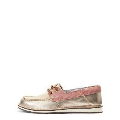 Ariat Cruiser Castaway - Loafers Schoenen Roze Goud / Roze Dames - 27196-153